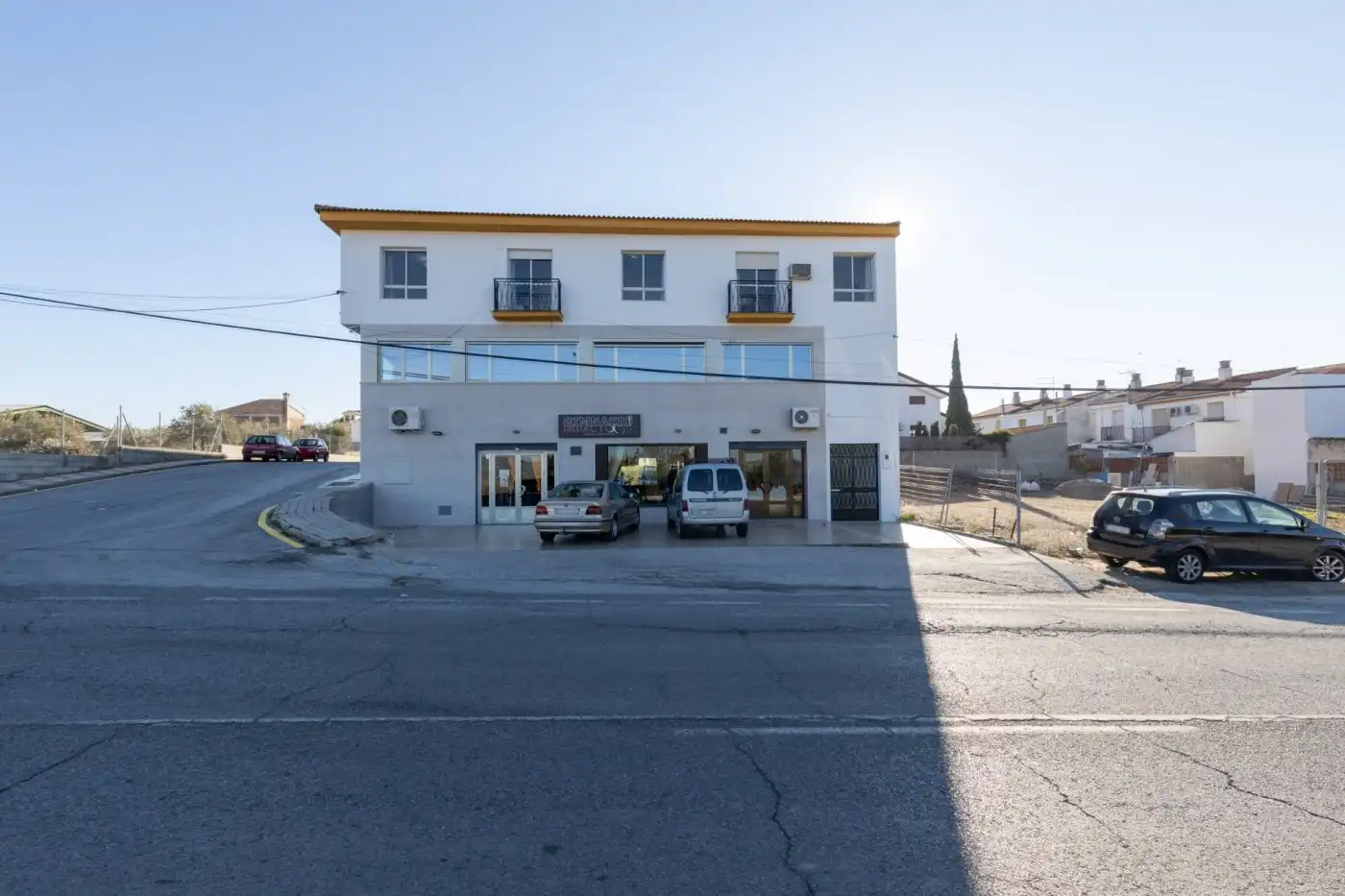 Außenansicht von Wohnung zum Verkauf in Moraleda de Zafayona mit Klimaanlage, Terrasse und Balkon