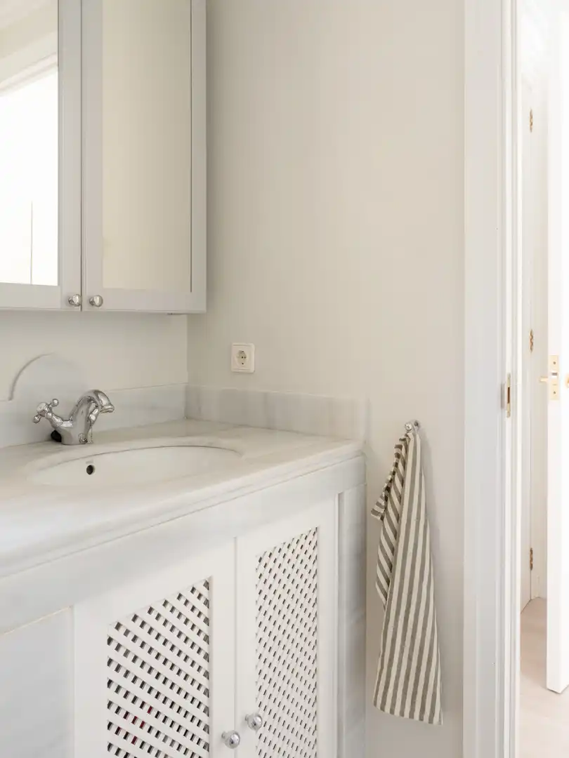 Bany de Apartament en venda en  Palma de Mallorca amb Aire condicionat, Terrassa i Piscina