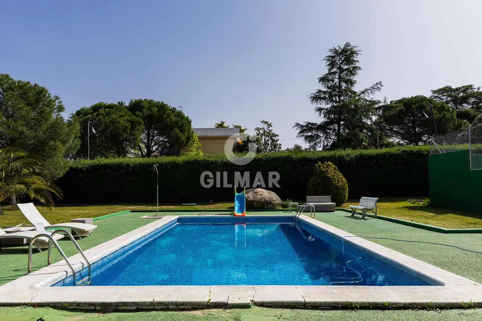 Piscina de Casa o chalet en venta en Galapagar con Calefacción, Jardín privado y Piscina