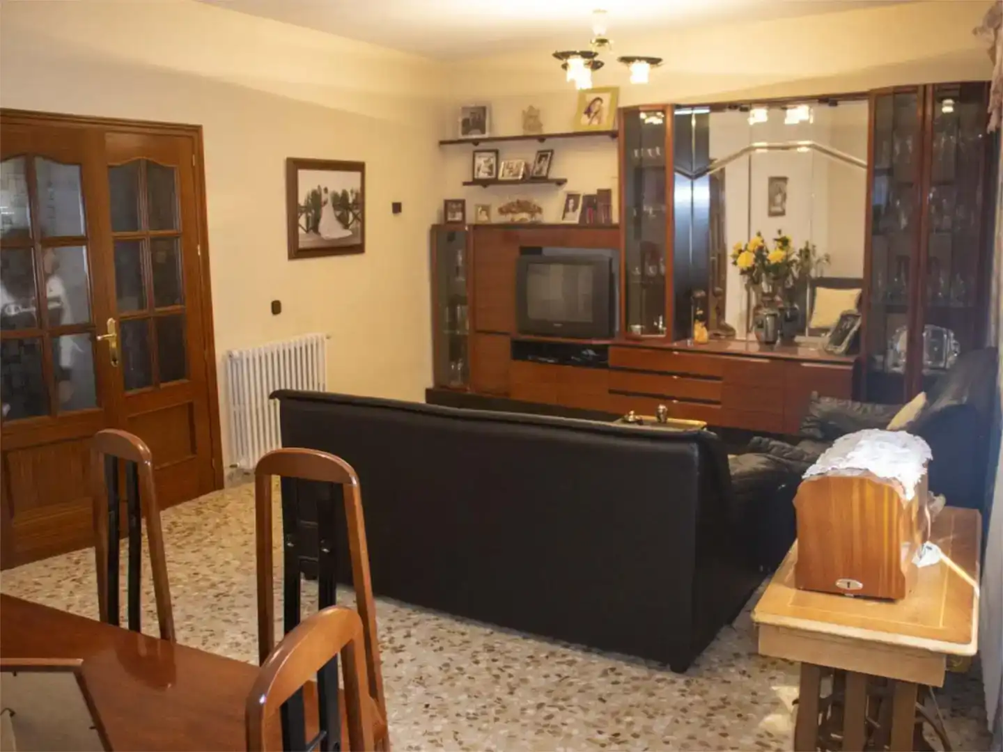 Sala de estar de Piso en venta en Daimiel con Aire acondicionado, Trastero y Balcón