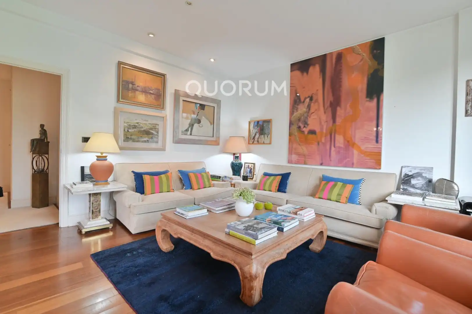 Living room of Flat for sale in Bilbao   with Heating