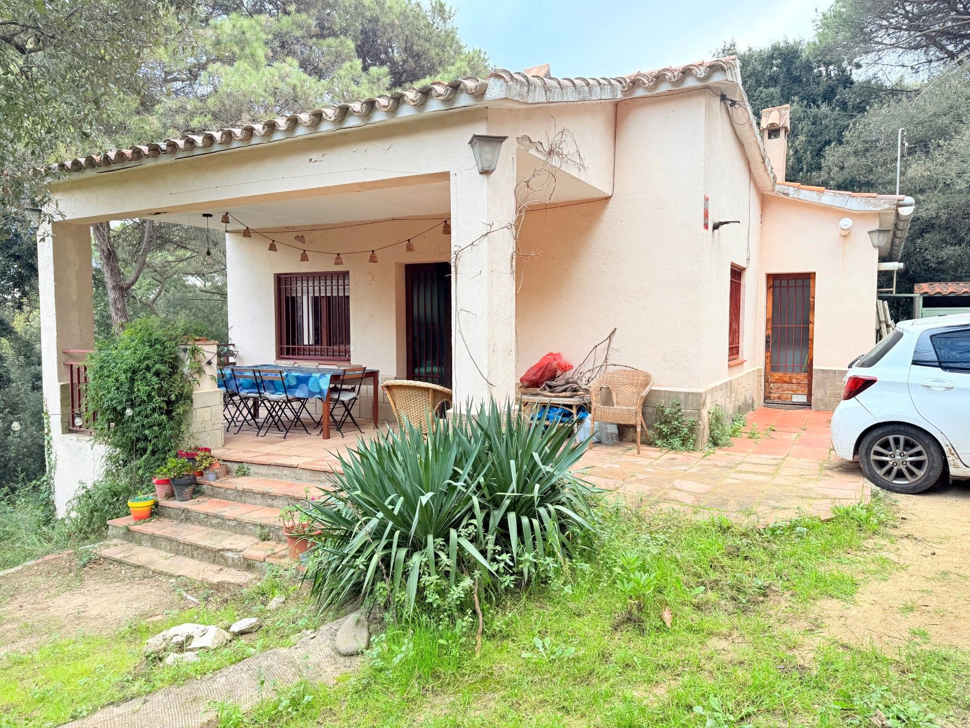 Exterior view of House or chalet to rent in Sant Fost de Campsentelles  with Heating, Private garden and Terrace
