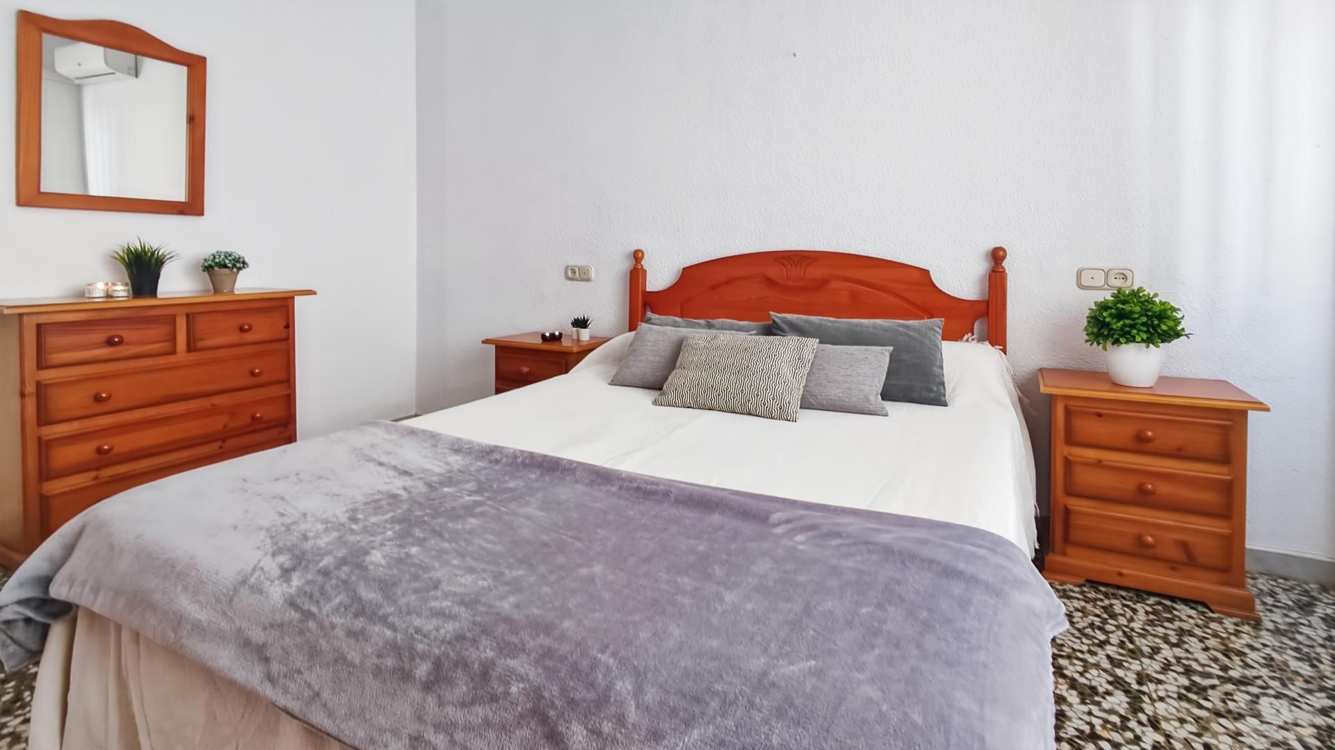 Bedroom of Flat for sale in  Almería Capital