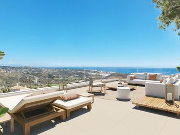 Penthouse with pool for sale in Riviera del Sol