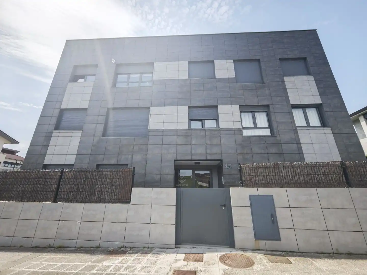 Exterior view of Flat for sale in Llanes  with Heating, Storage room and Furnished