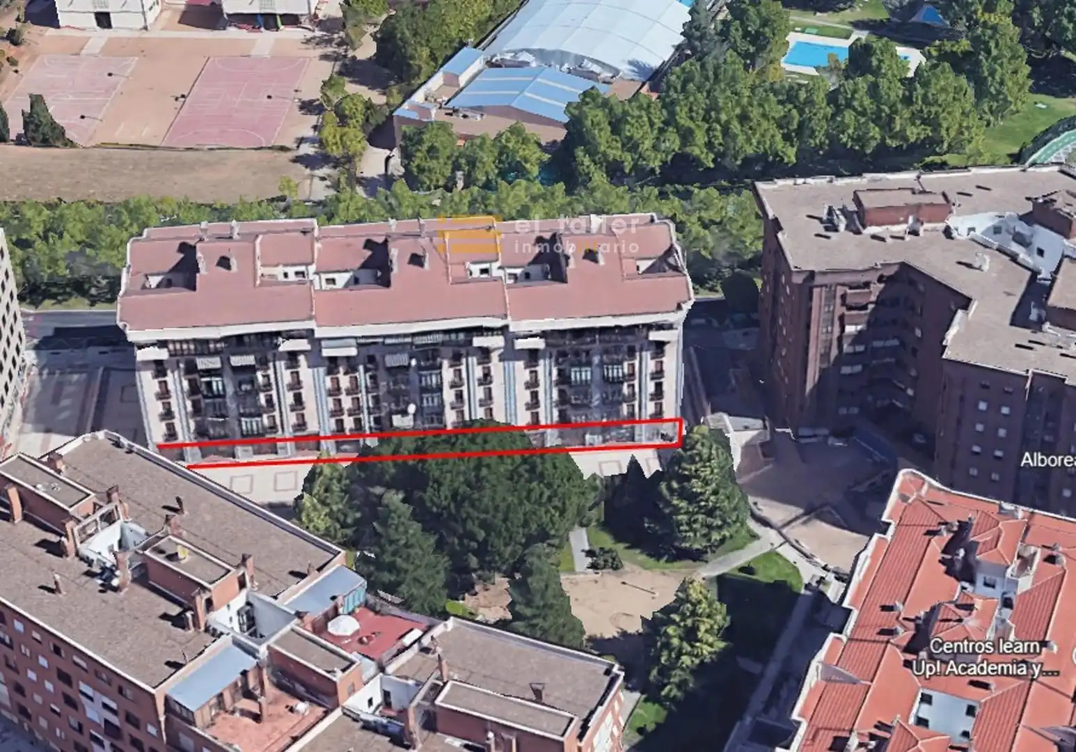 Außenansicht von Wohnung zum Verkauf in Salamanca mit Klimaanlage und Heizung
