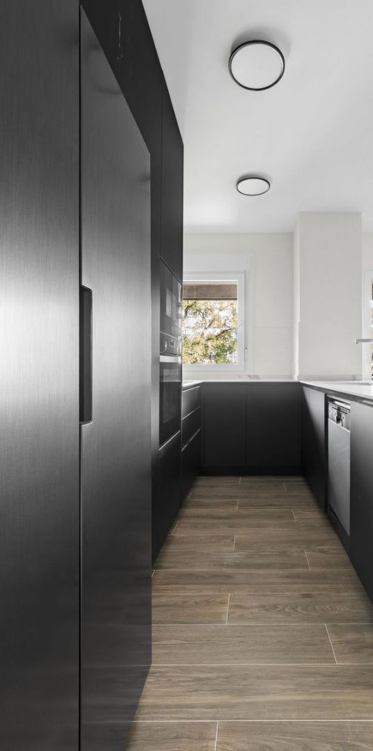 Kitchen of Flat for sale in  Madrid Capital  with Air Conditioner and Heating