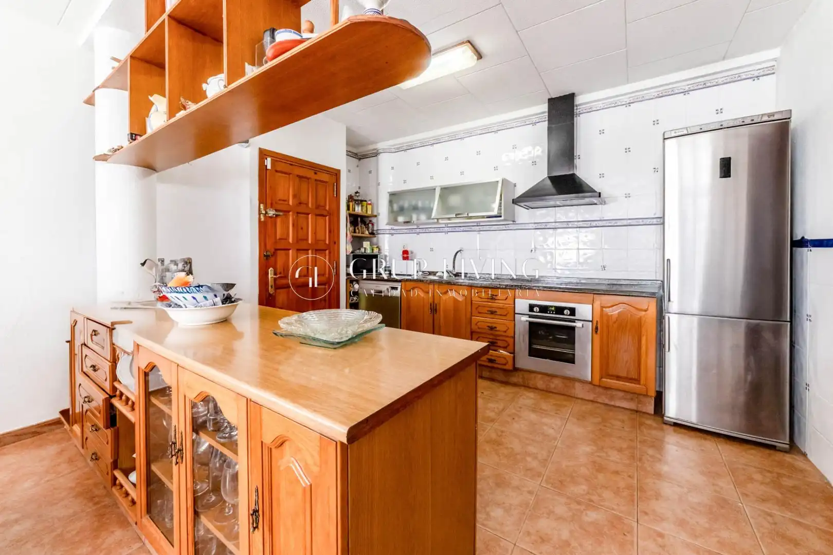 Cocina de Casa o chalet en venta en Vilanova i la Geltrú con Calefacción, Jardín privado y Terraza