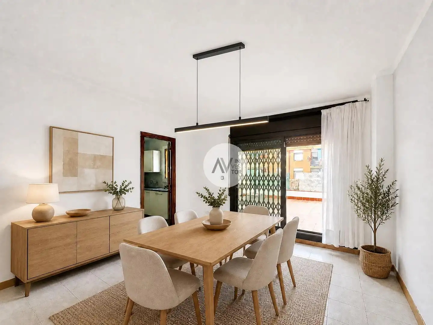 Comedor de Ático en venta en Barcelona con Terraza y Balcón