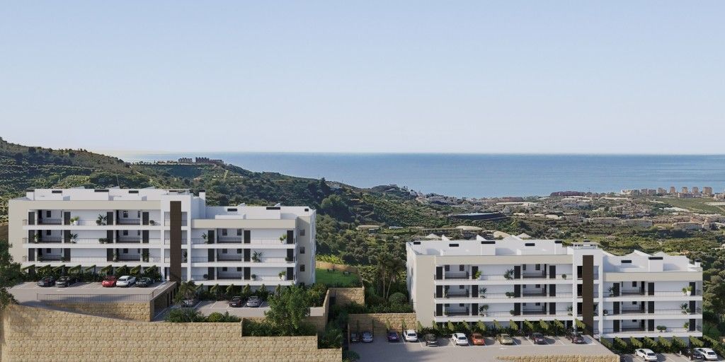 Vista exterior de Apartamento en venta en Torrox con Terraza y Piscina comunitaria