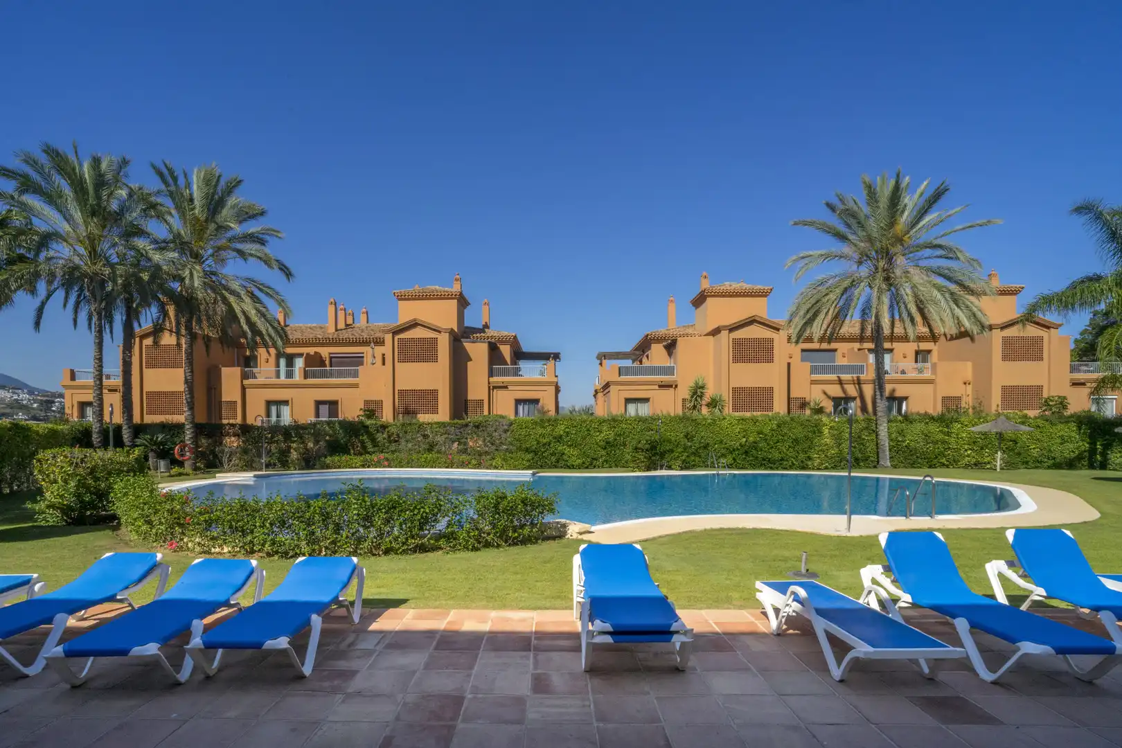 Jardín de Apartamento en venta en Estepona con Aire acondicionado, Calefacción y Terraza