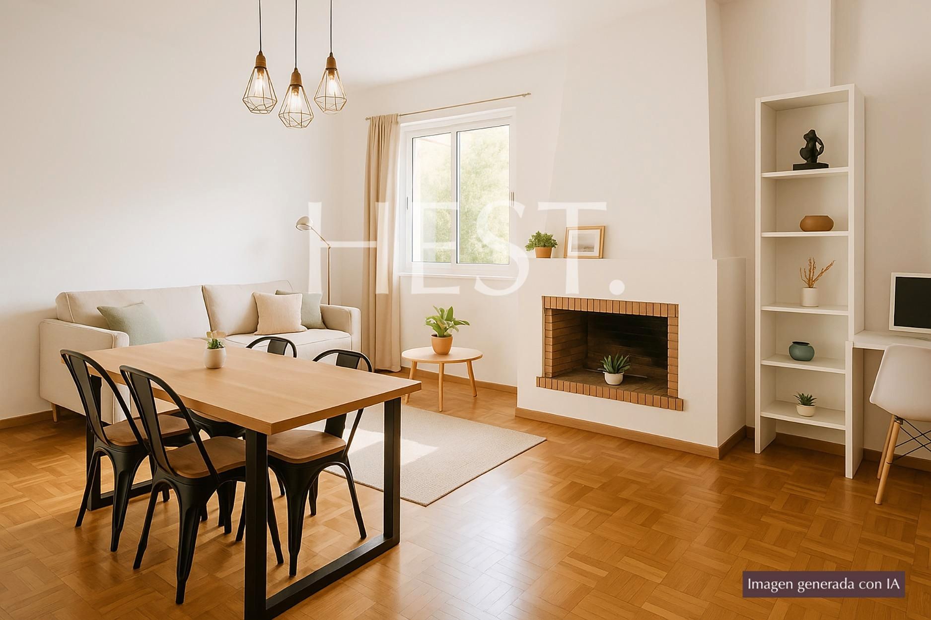 Sala d'estar de Pis en venda en  Barcelona Capital amb Balcó