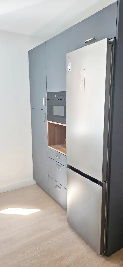 Cuina de Apartament de lloguer en Gorliz amb Calefacció, Moblat i Forn
