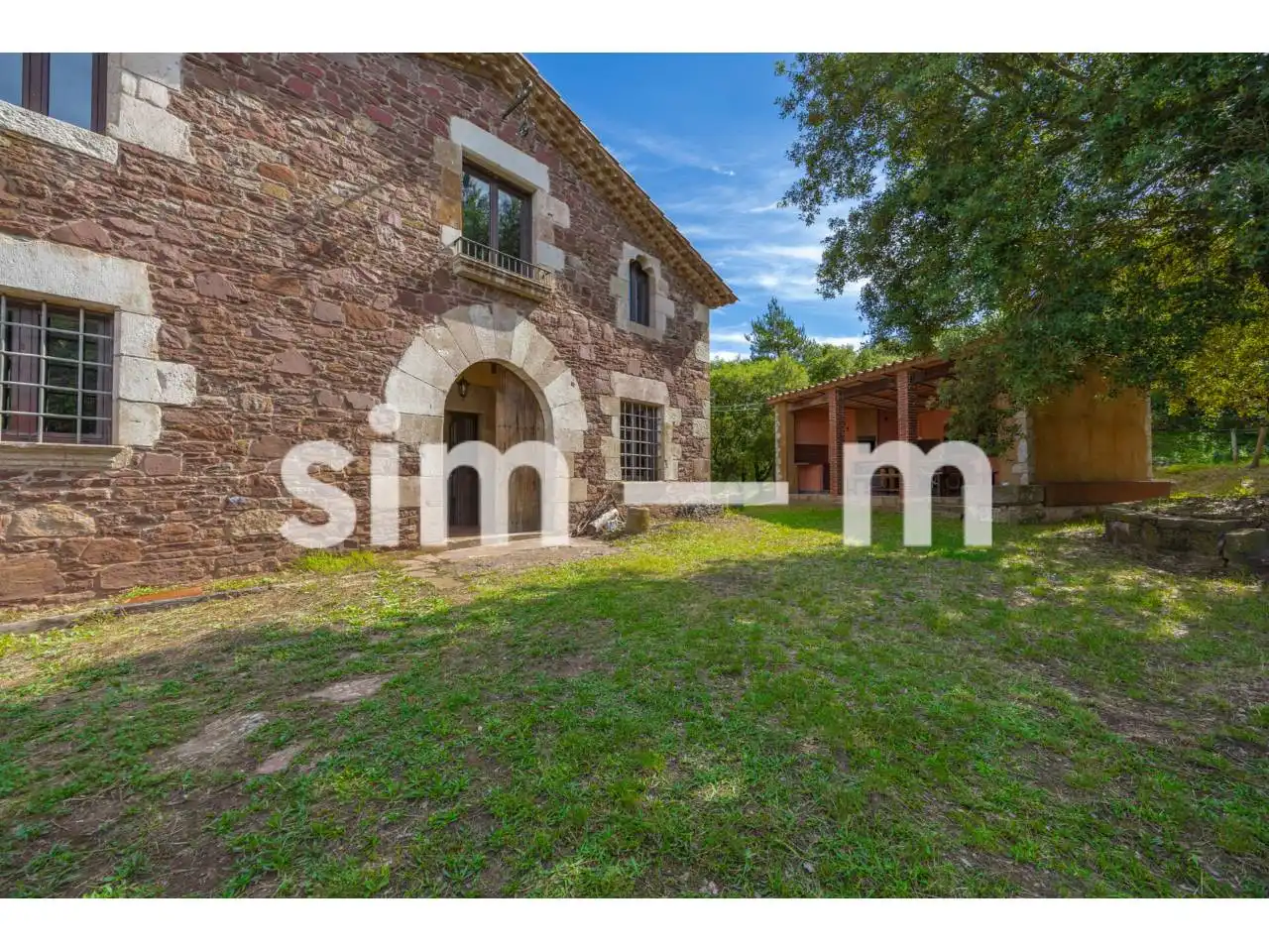 Jardí de Finca rústica en venda en El Brull amb Calefacció, Jardí privat i Terrassa