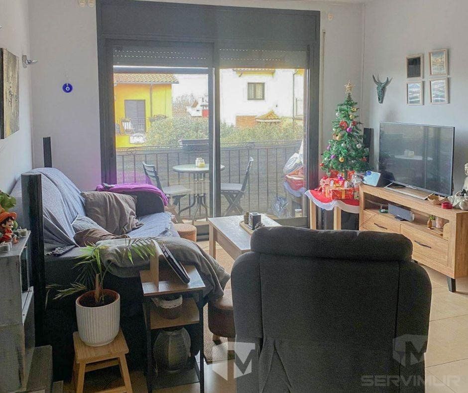 Living room of Apartment to rent in Folgueroles  with Heating, Terrace and Storage room
