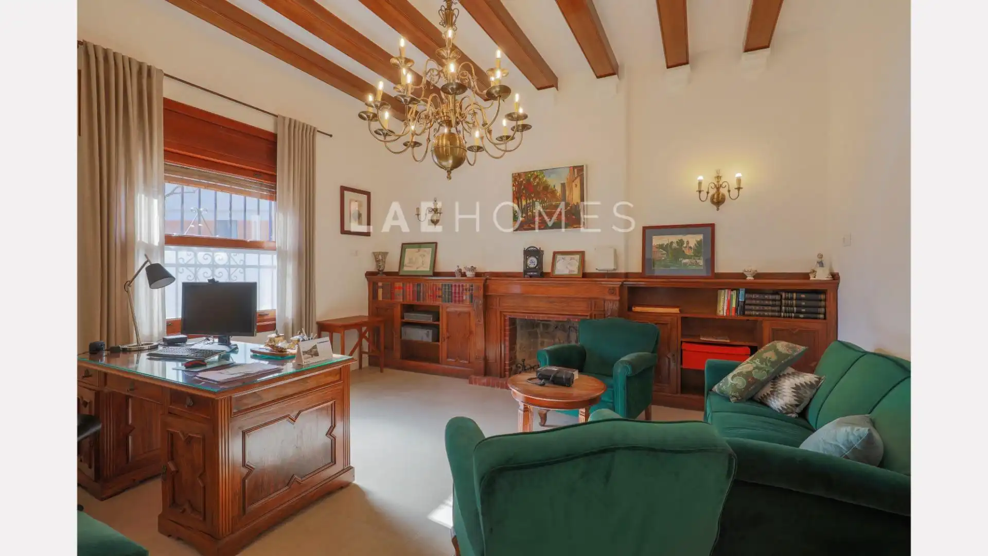 Wohnzimmer von Gebäude zur Miete in Sant Cugat del Vallès