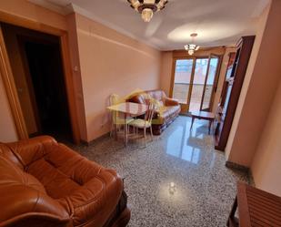 Living room of Attic to rent in Salamanca Capital  with Heating, Terrace and Furnished