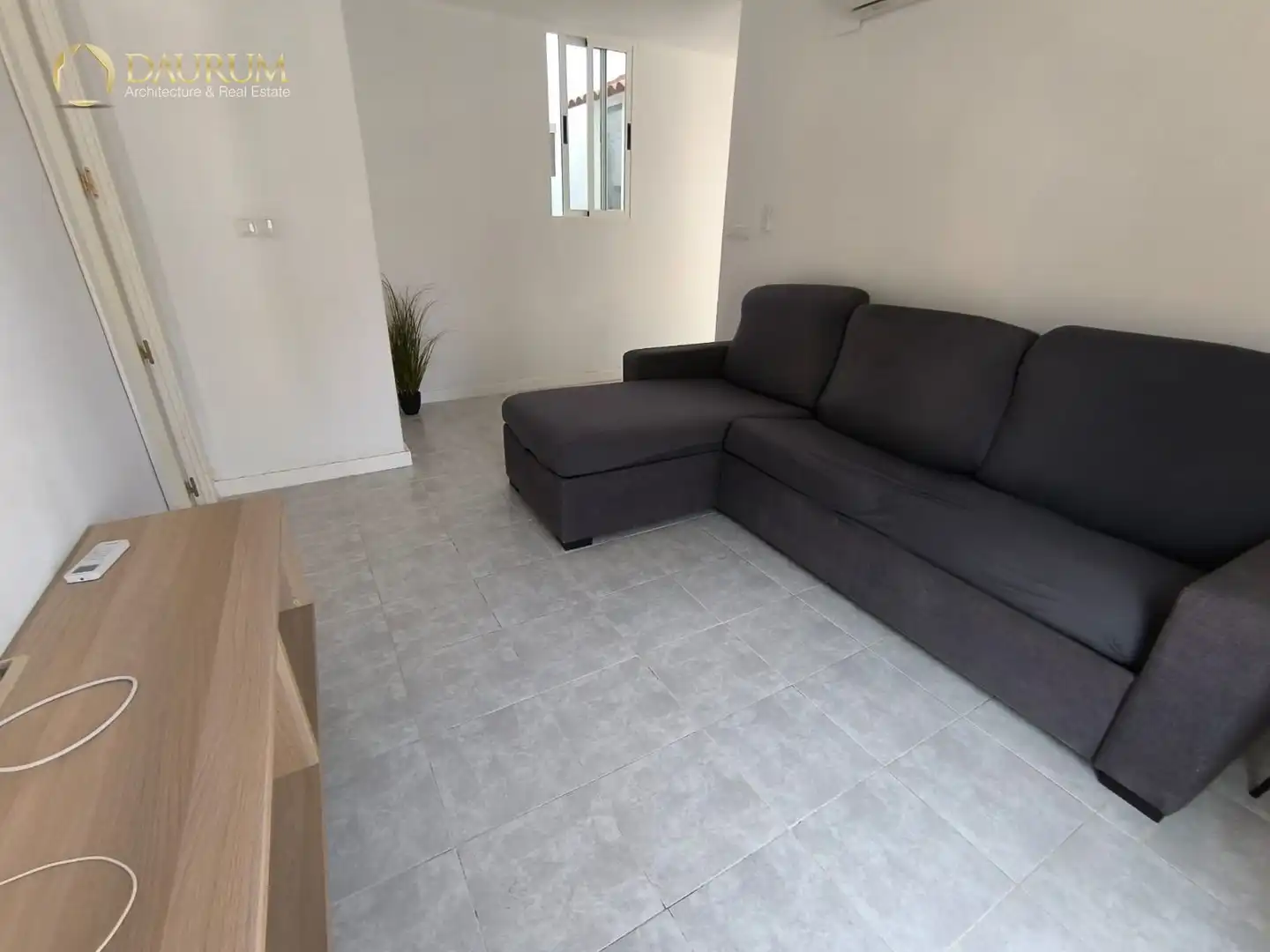Living room of Attic for sale in Elche / Elx  with Air Conditioner, Terrace and Furnished