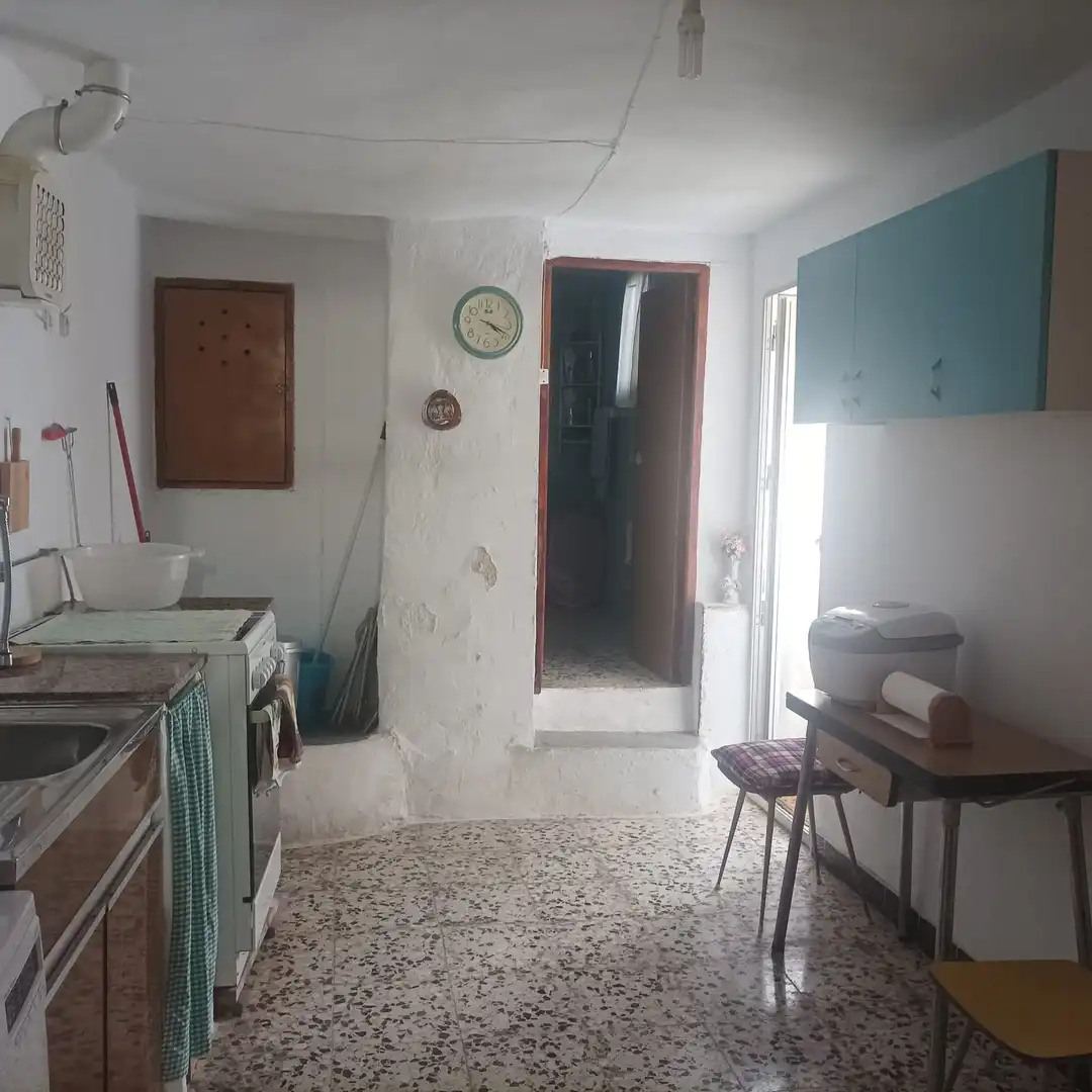Cuina de Casa o xalet en venda en Villanueva de Alcardete amb Calefacció, Jardí privat i Parquet