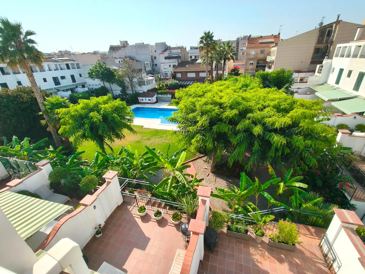 Jardín de Casa adosada en venta en Calella con Aire acondicionado, Calefacción y Parquet