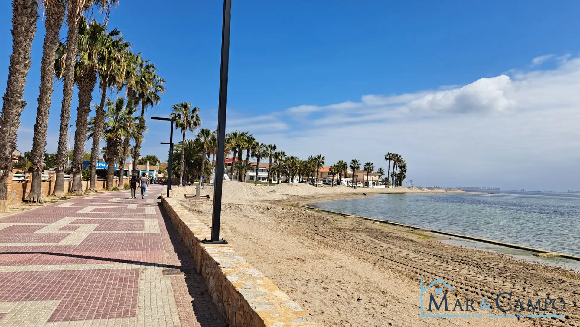 Vista exterior de Casa adosada en venta en Los Alcázares con Aire acondicionado, Jardín privado y Amueblado