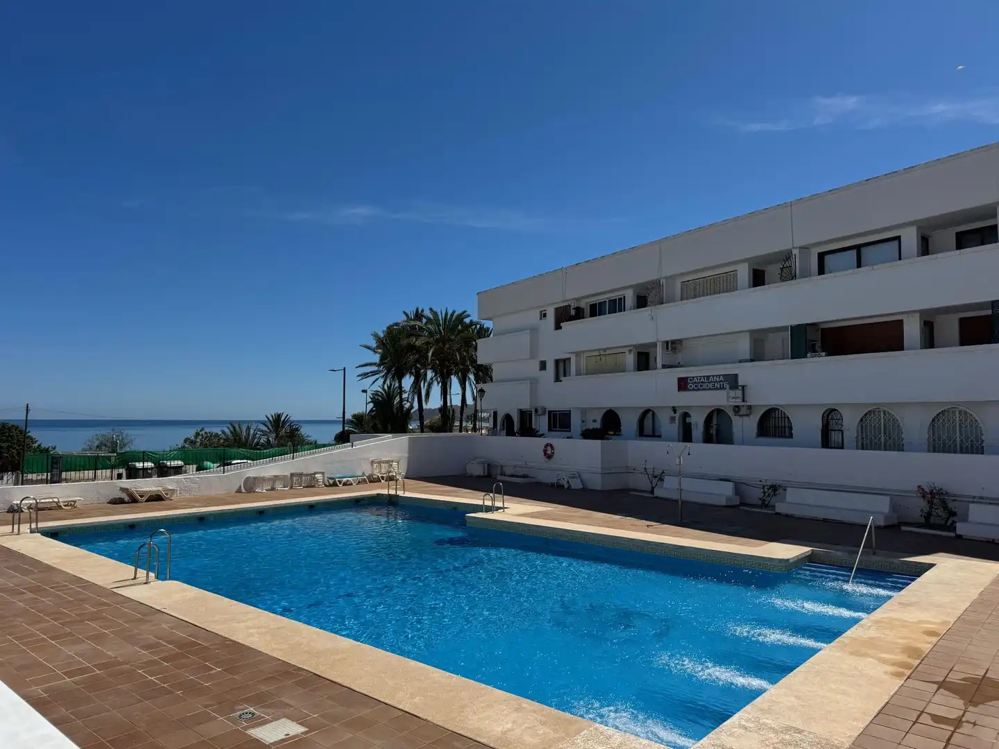 Swimming pool of Apartments for sale in Mojácar  with Furnished and Community pool