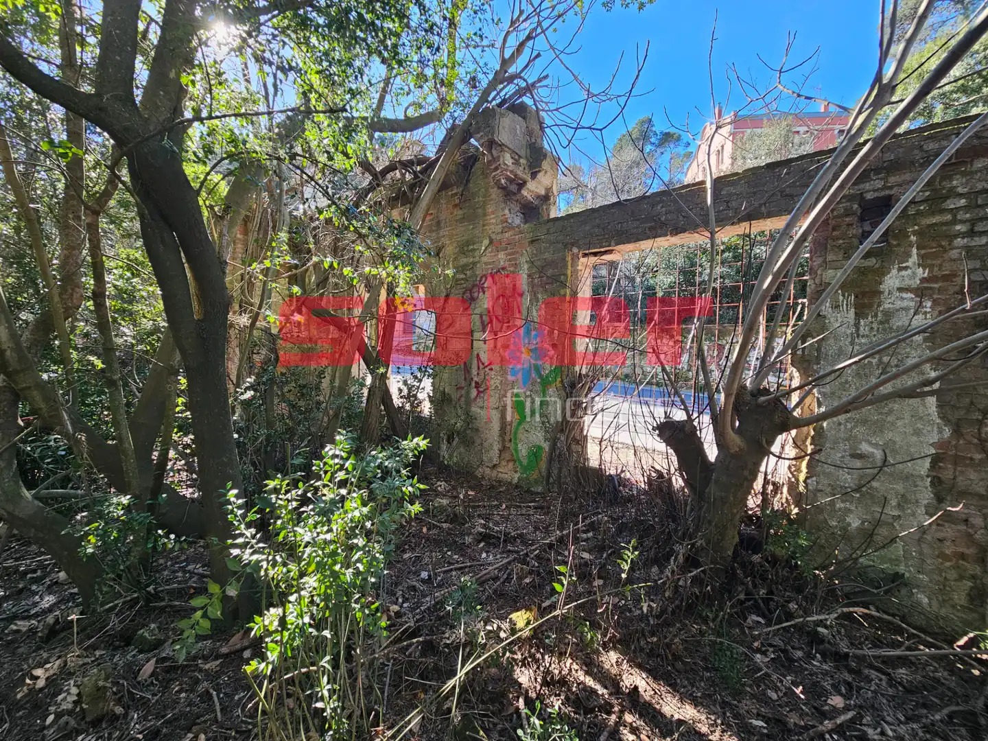 Jardín de Finca rústica en venta en Barcelona