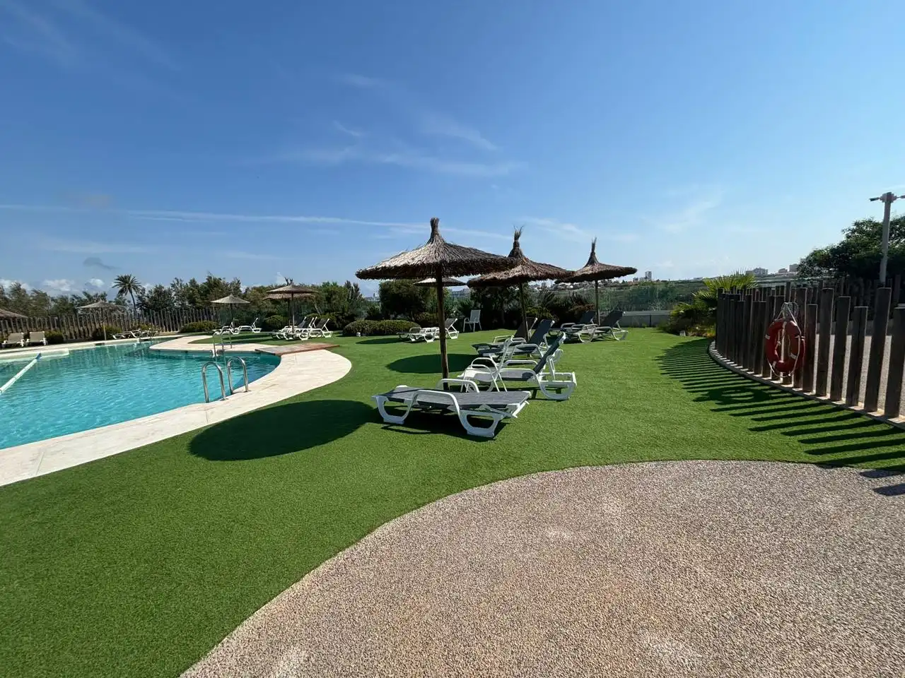 Piscina de Apartamento en venta en Cartagena con Calefacción, Jardín privado y Terraza