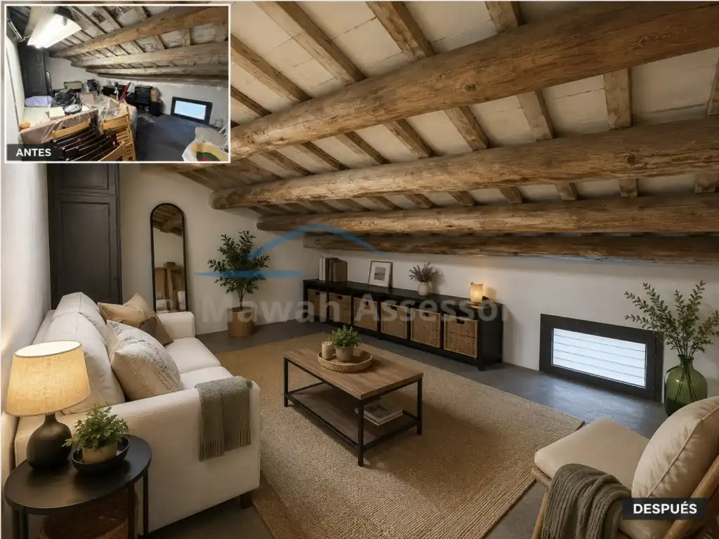 Sala de estar de Casa o chalet en venta en Sabadell