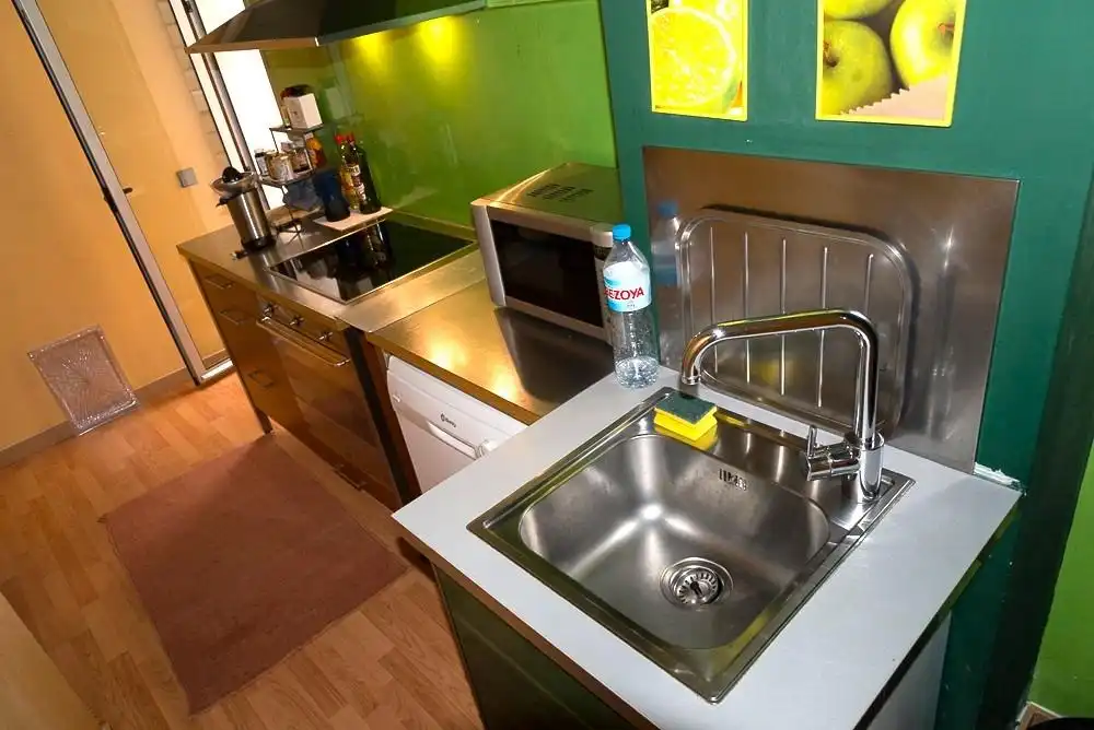 Cocina de Dúplex en venta en Barcelona con Aire acondicionado, Parquet y Terraza