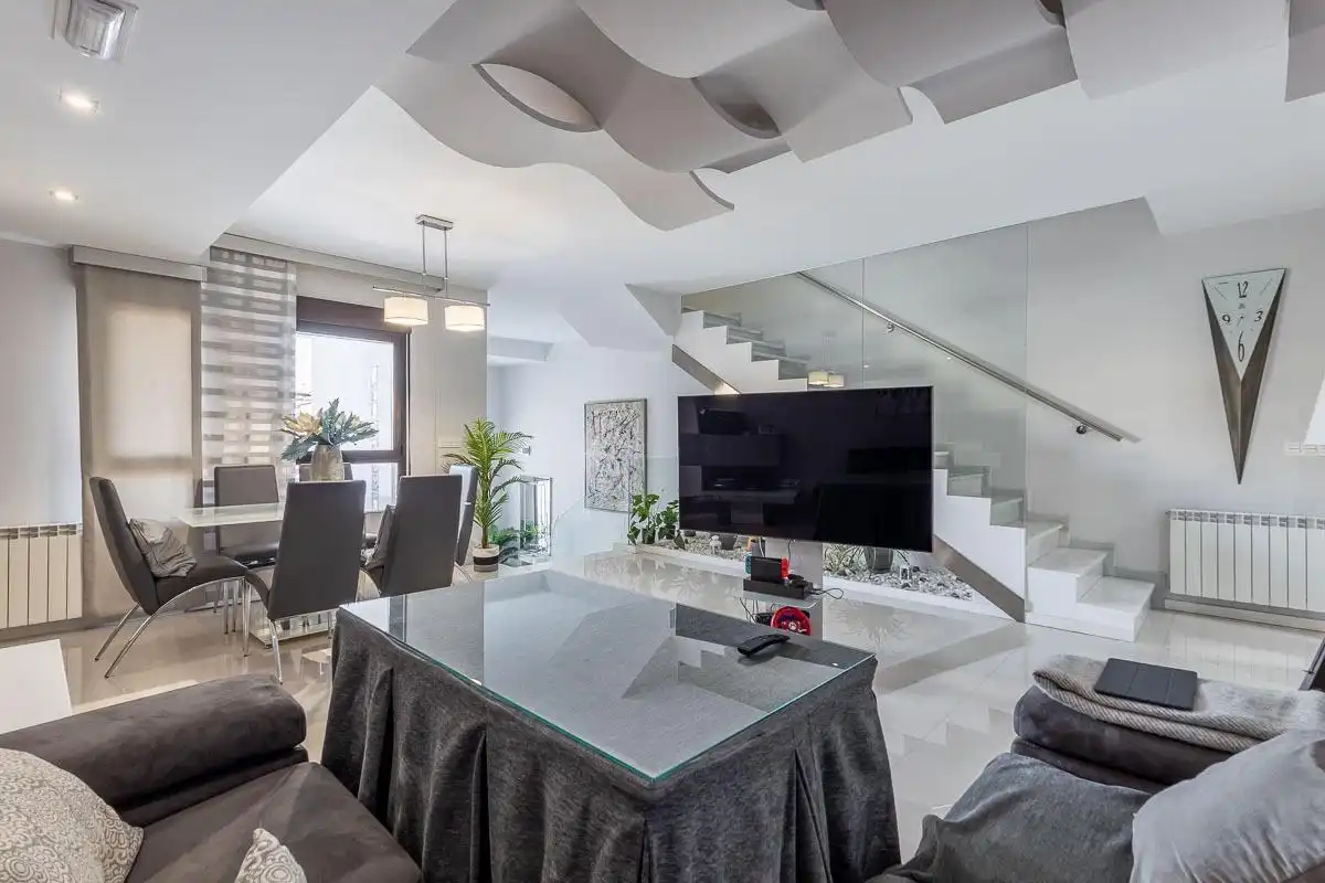 Living room of Houses for sale in Maracena  with Air Conditioner, Heating and Terrace