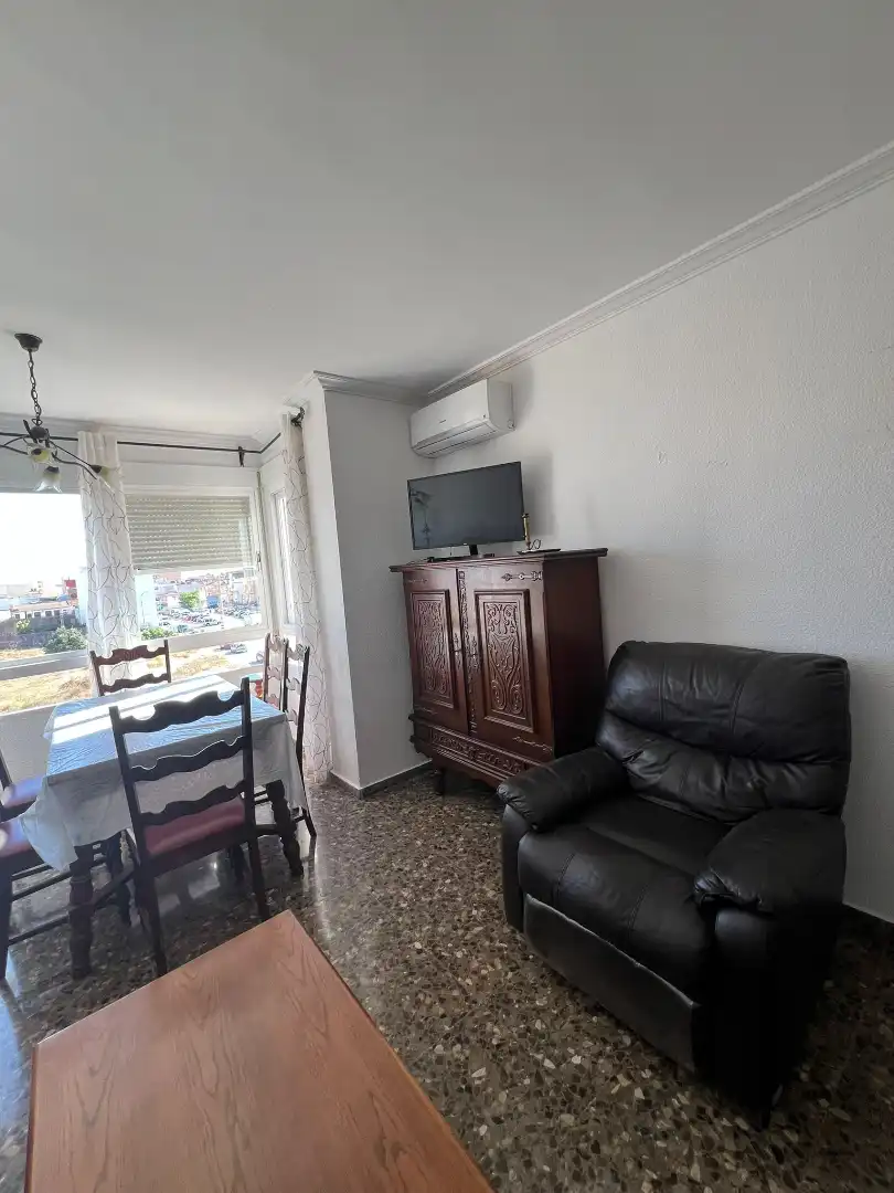 Living room of Flat for sale in Massamagrell  with Air Conditioner, Heating and Furnished