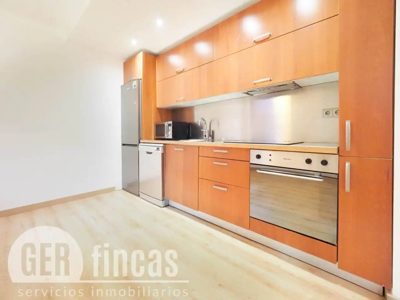 Küche von Maisonette zum Verkauf in Terrassa mit Klimaanlage, Heizung und Parkett