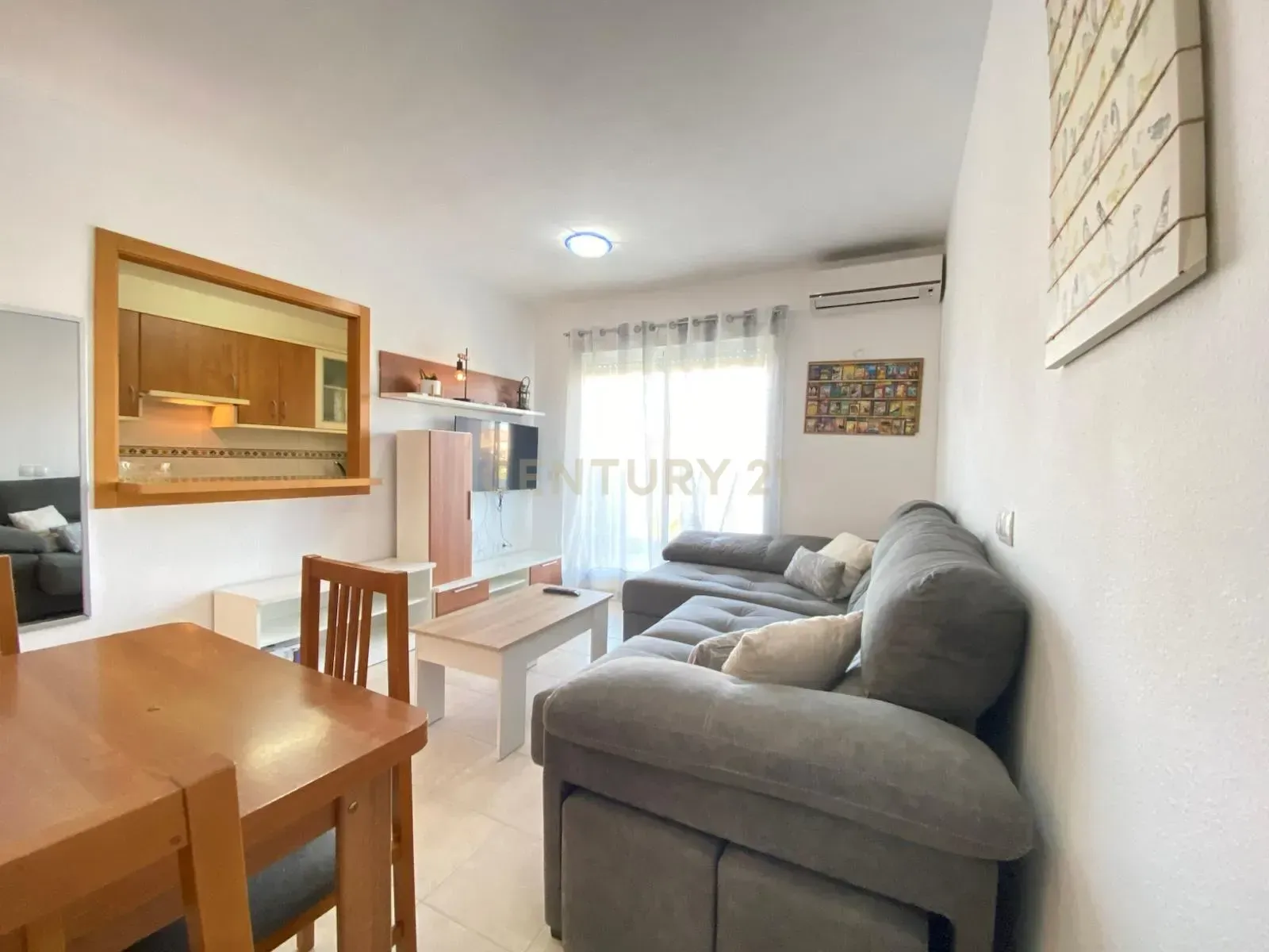 Sala d'estar de Apartament en venda en El Ejido amb Aire condicionat, Traster i Piscina