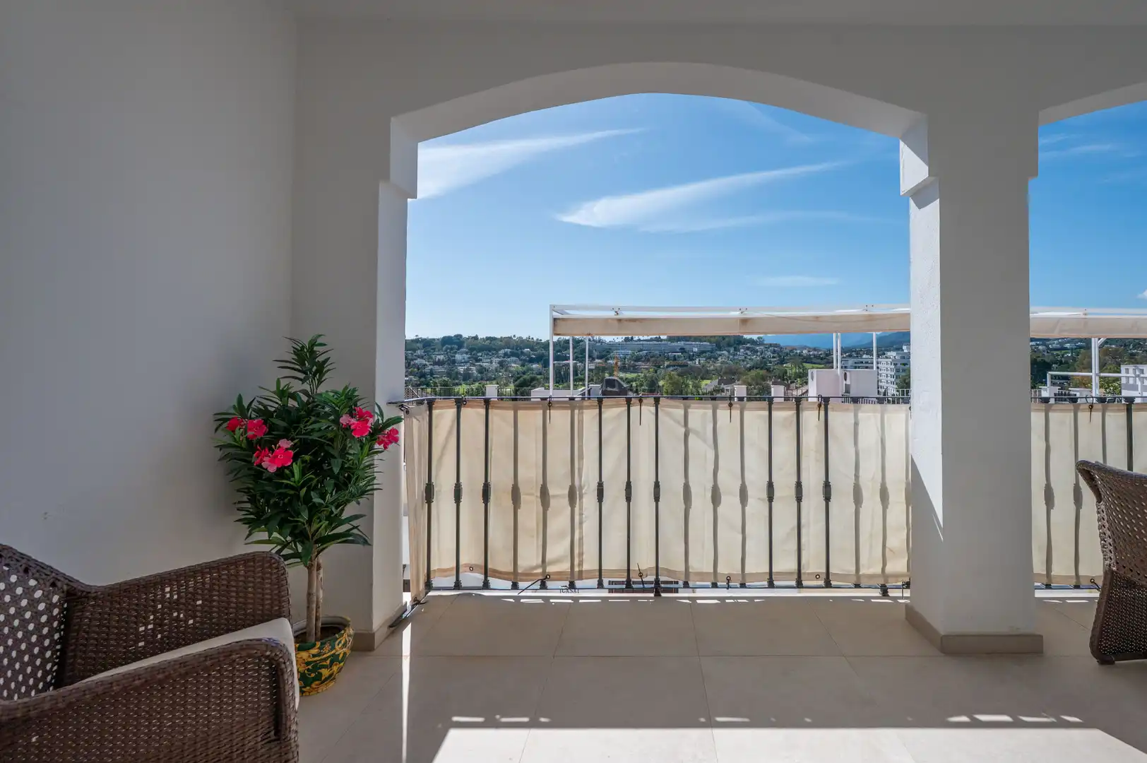 Terraza de Casa adosada en venta en Marbella con Aire acondicionado, Terraza y Piscina