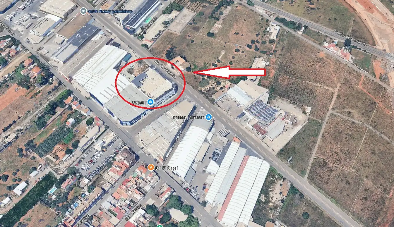 Exterior view of Industrial buildings for sale in Castellón de la Plana / Castelló de la Plana