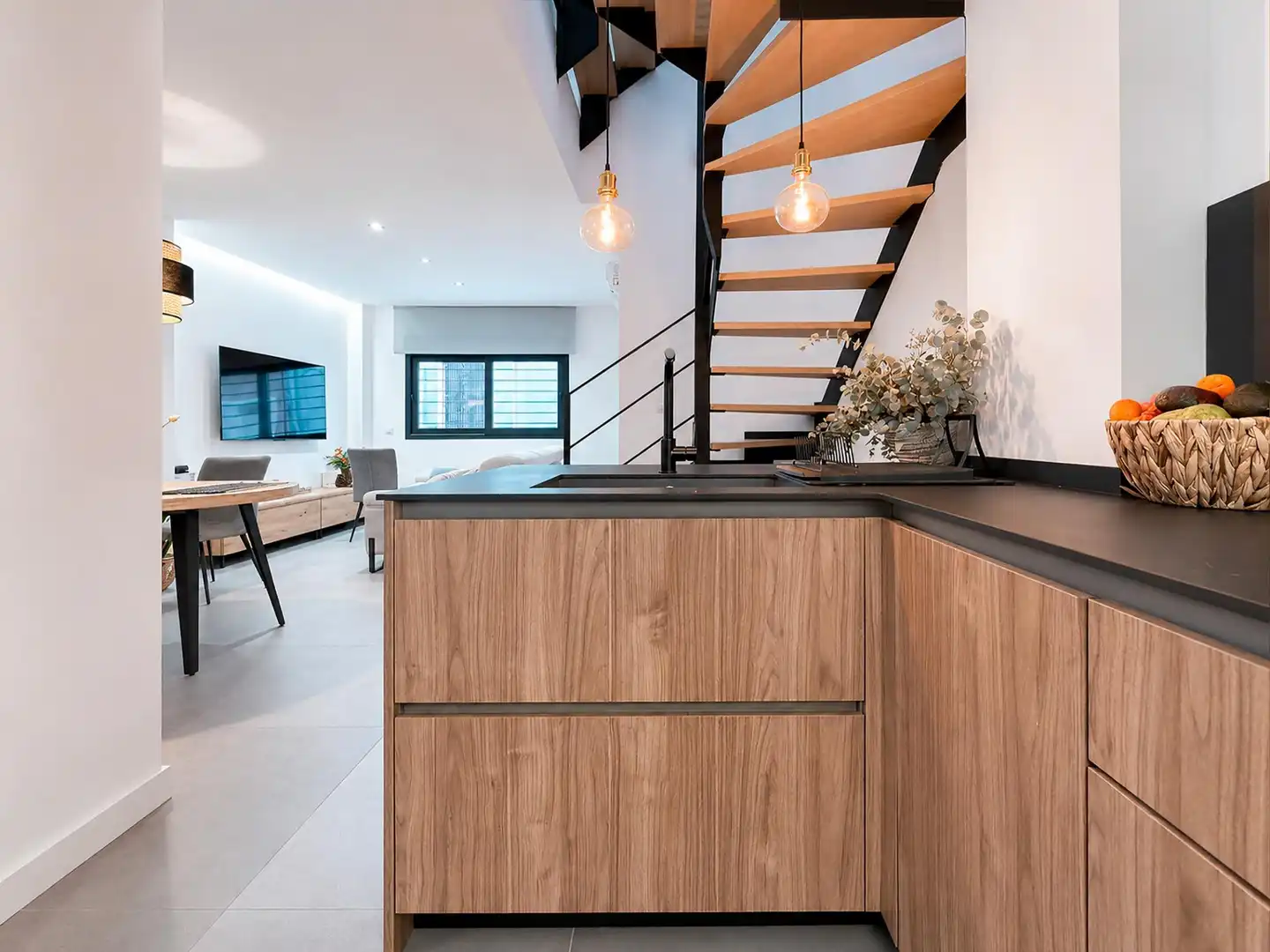 Cocina de Casa o chalet de alquiler en Massamagrell con Aire acondicionado, Terraza y Amueblado
