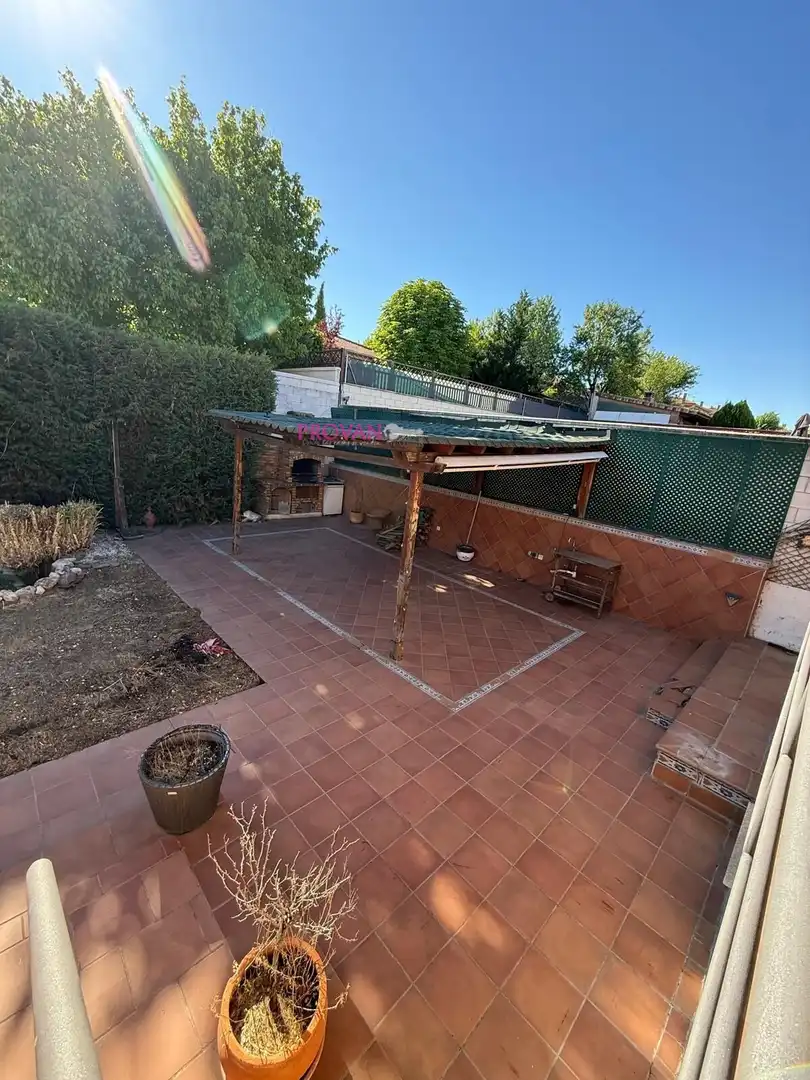 Terraza de Casa o chalet en venta en Torres de la Alameda con Aire acondicionado, Calefacción y Terraza