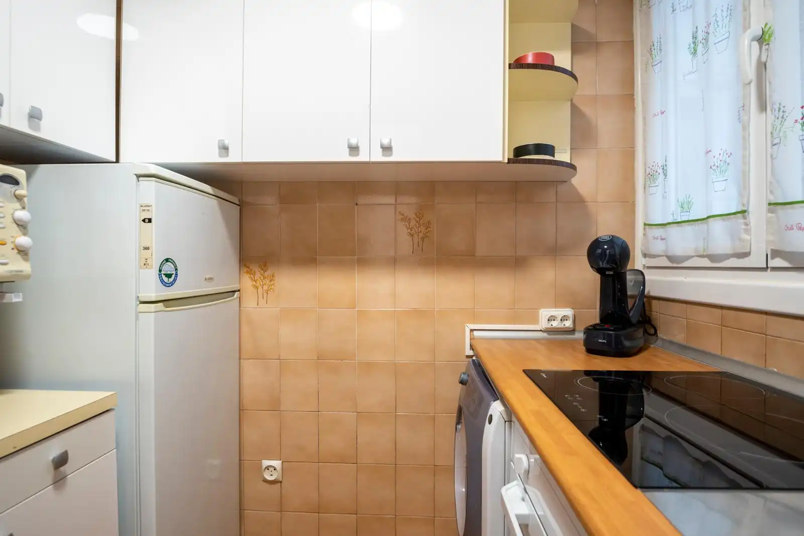Küche von Wohnung zur Miete in Santander mit Heizung, Parkett und Möbliert