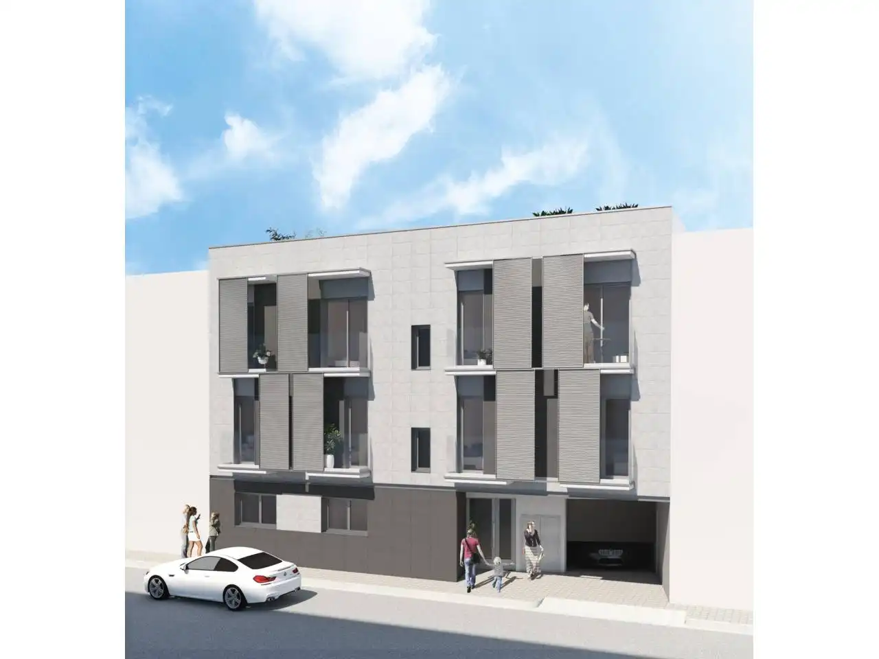 Vista exterior de Dúplex en venta en La Garriga con Parquet, Terraza y Trastero