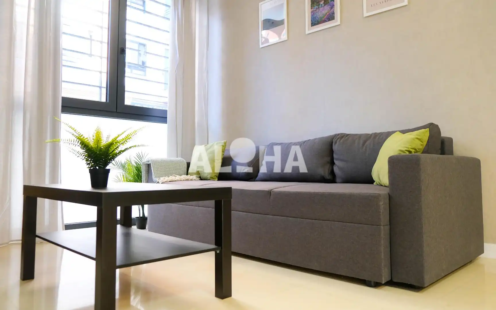 Sala de estar de Apartamento de alquiler en Moncada con Aire acondicionado, Calefacción y Trastero