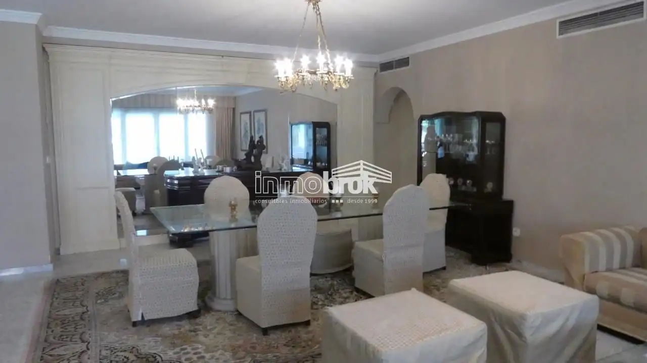 Esszimmer von Wohnung zur Miete in Marbella mit Klimaanlage, Terrasse und Schwimmbad
