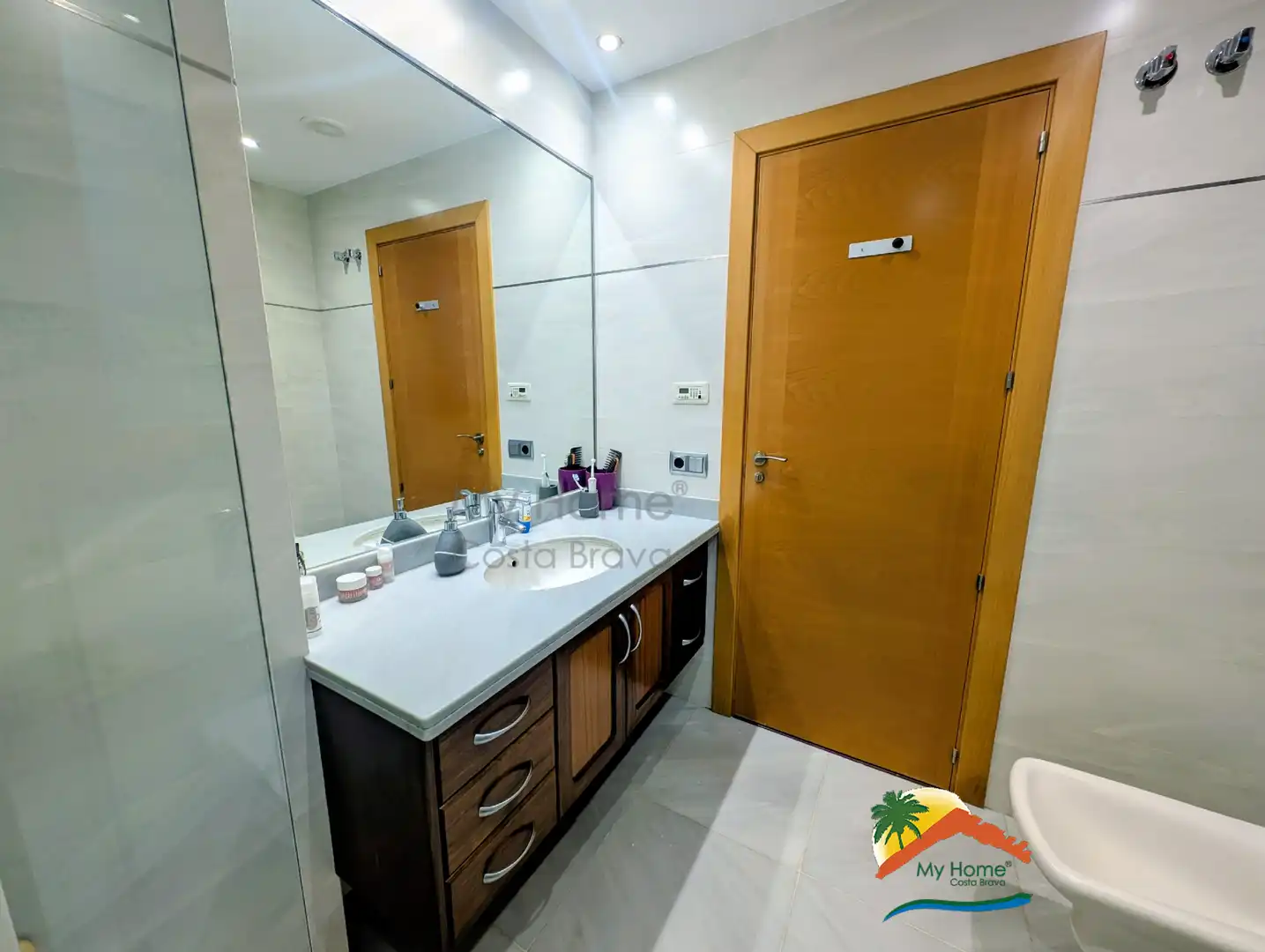 Bathroom of Houses for sale in Blanes  with Air Conditioner, Heating and Private garden