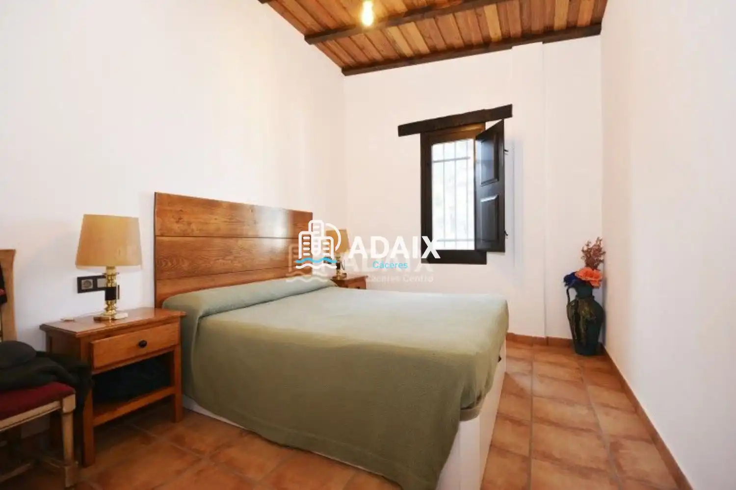 Habitación de Finca rústica en venta en Aliseda con Aire acondicionado y Terraza