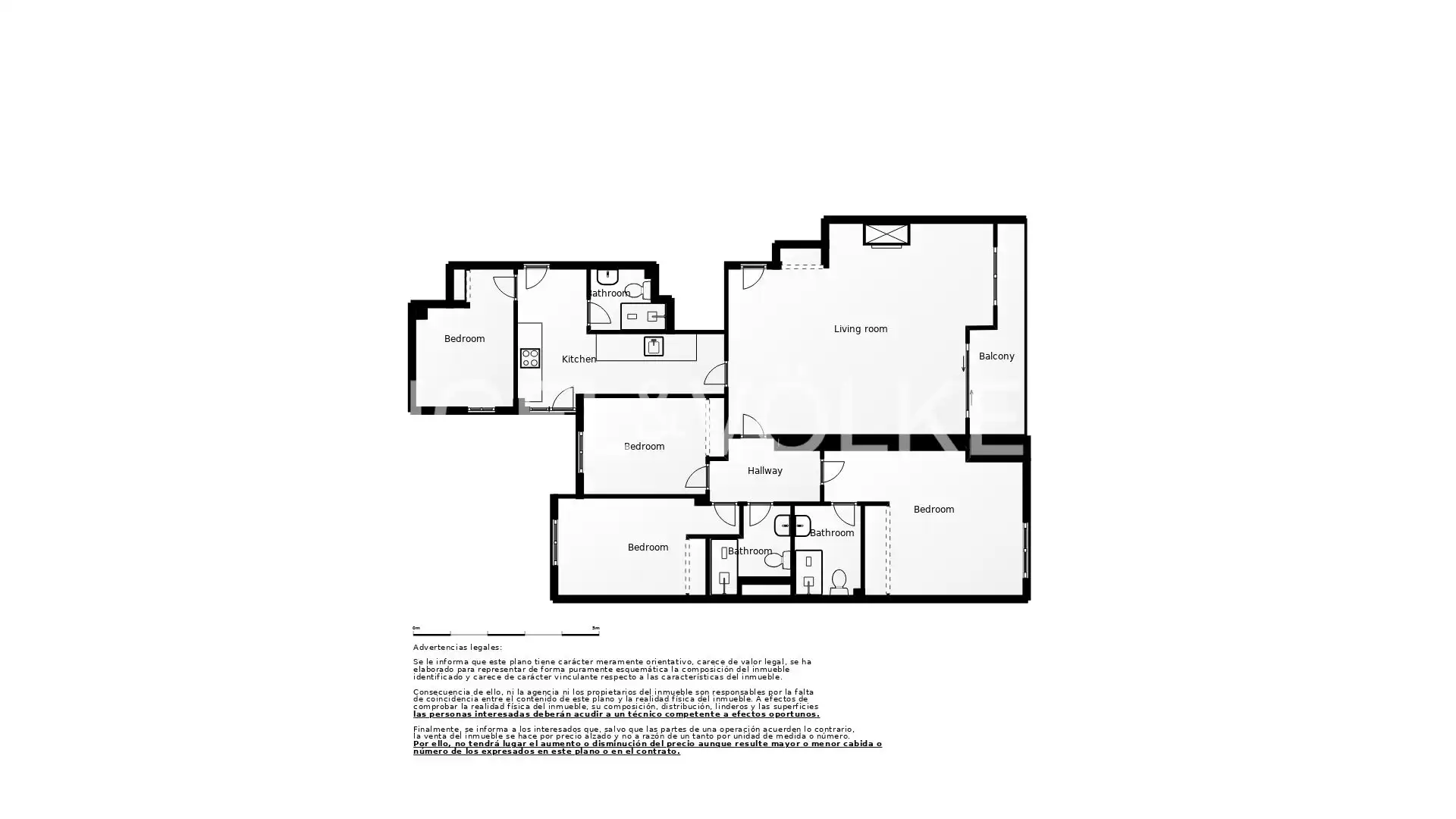 Flat for sale in Madrid  with Air Conditioner, Heating and Terrace