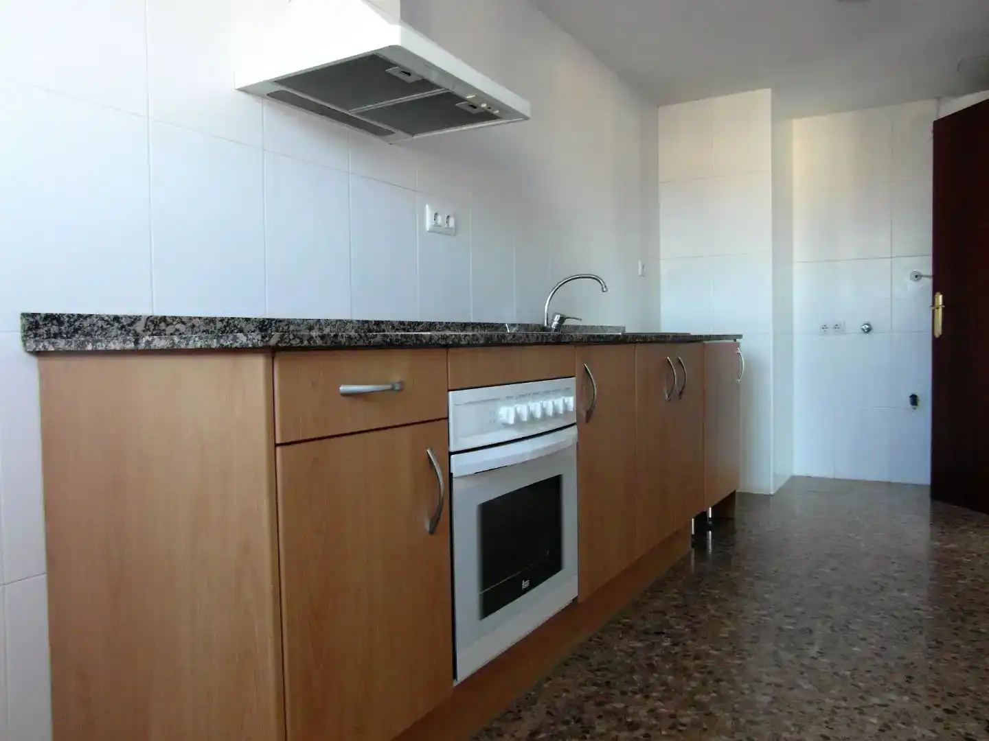 Kitchen of Flat for rent in Blanes  with Parquet flooring and Balcony