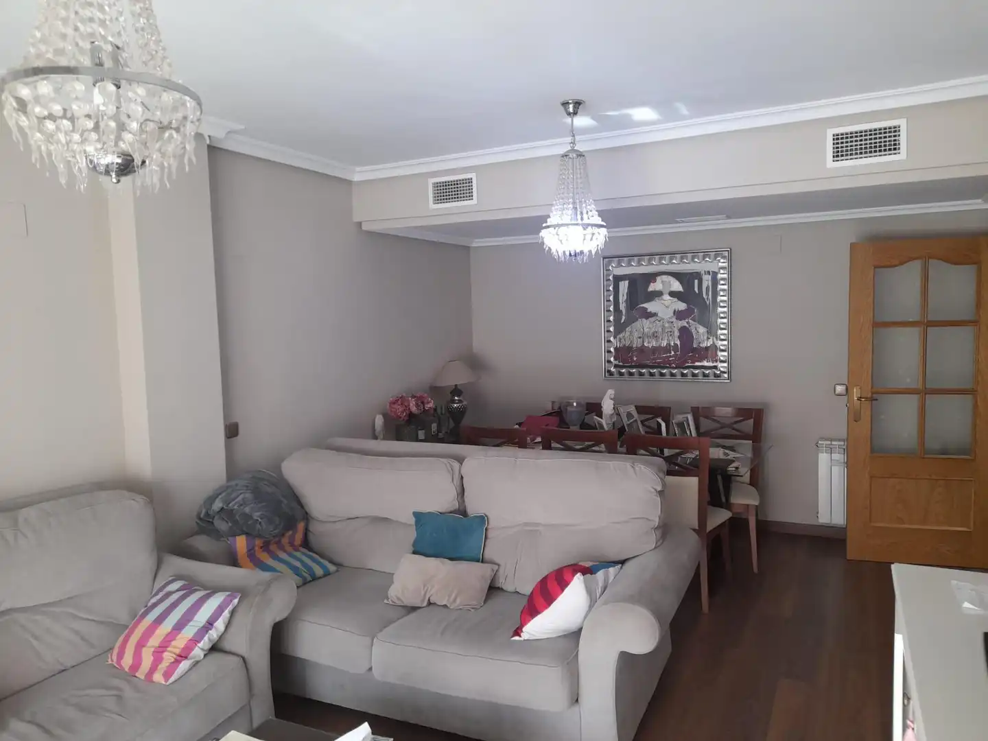 Living room of Detached homes for sale in Cáceres  with Air Conditioner, Heating and Storage room