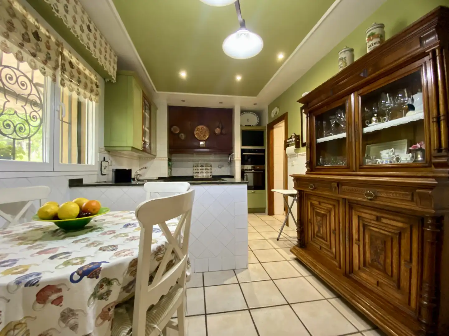 Cocina de Casa o chalet en venta en Lanciego / Lantziego con Calefacción, Jardín privado y Parquet