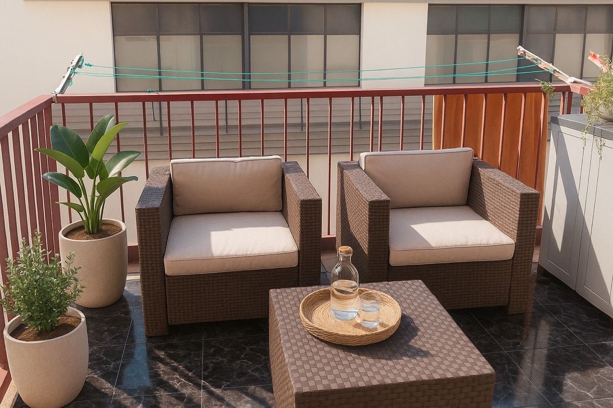 Terrace of Flat for sale in Mollet del Vallès  with Air Conditioner, Heating and Parquet flooring