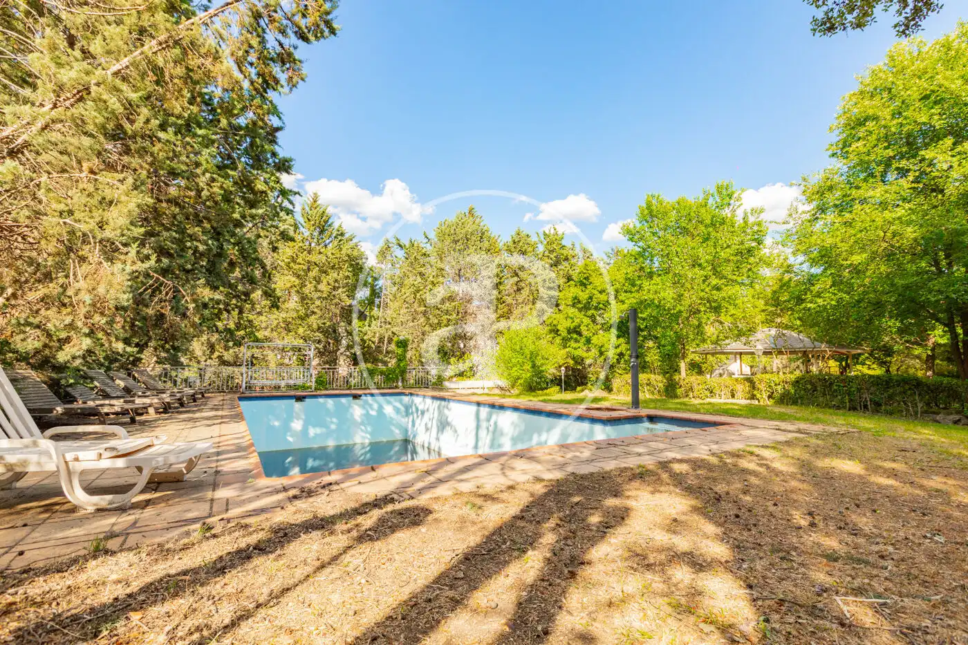 Swimming pool of Houses for sale in Las Rozas de Madrid  with Air Conditioner, Heating and Private garden